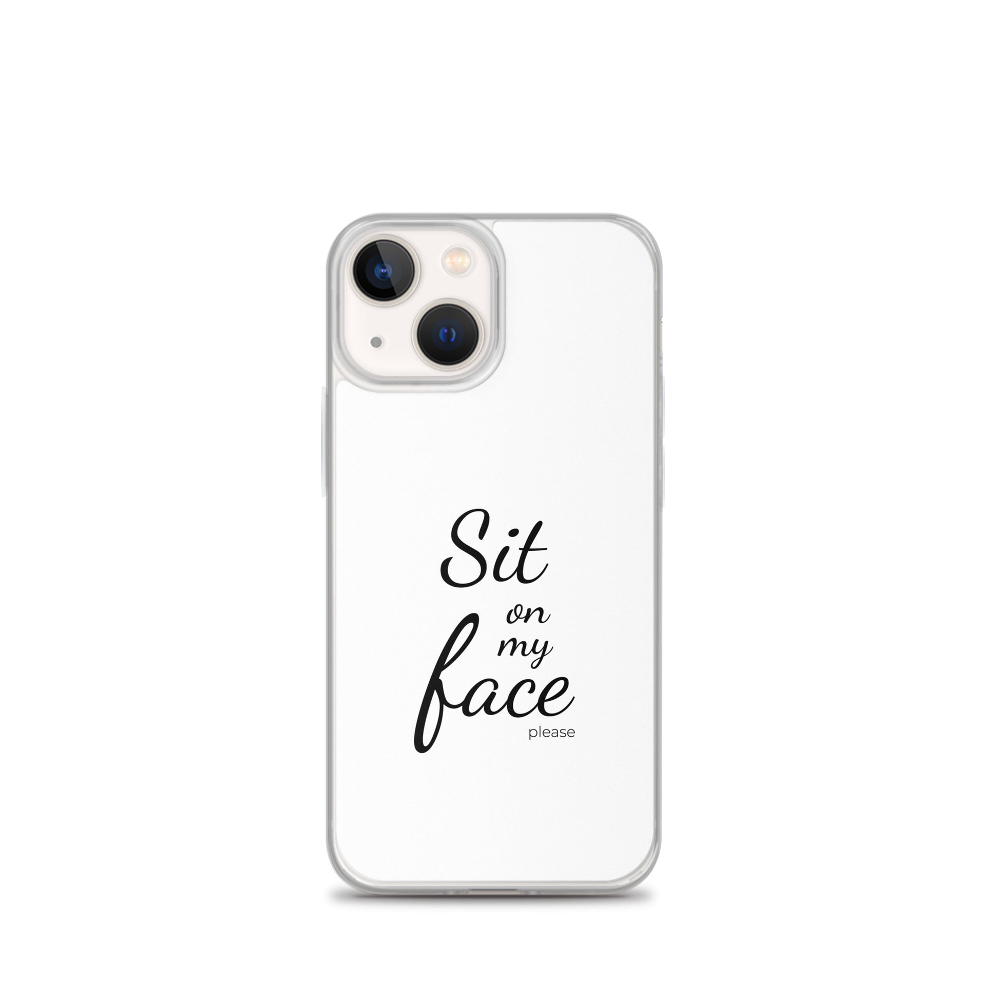 Coque iPhone Sit on my face please - Sedurro