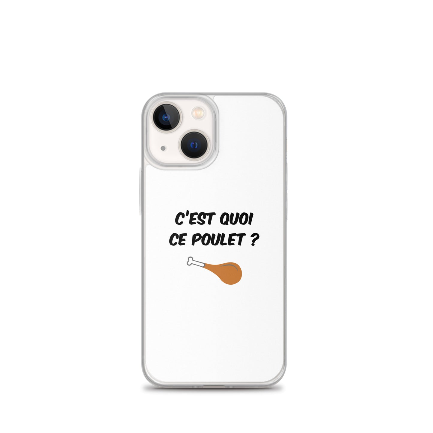 Coque iPhone C'est quoi ce poulet - Sedurro