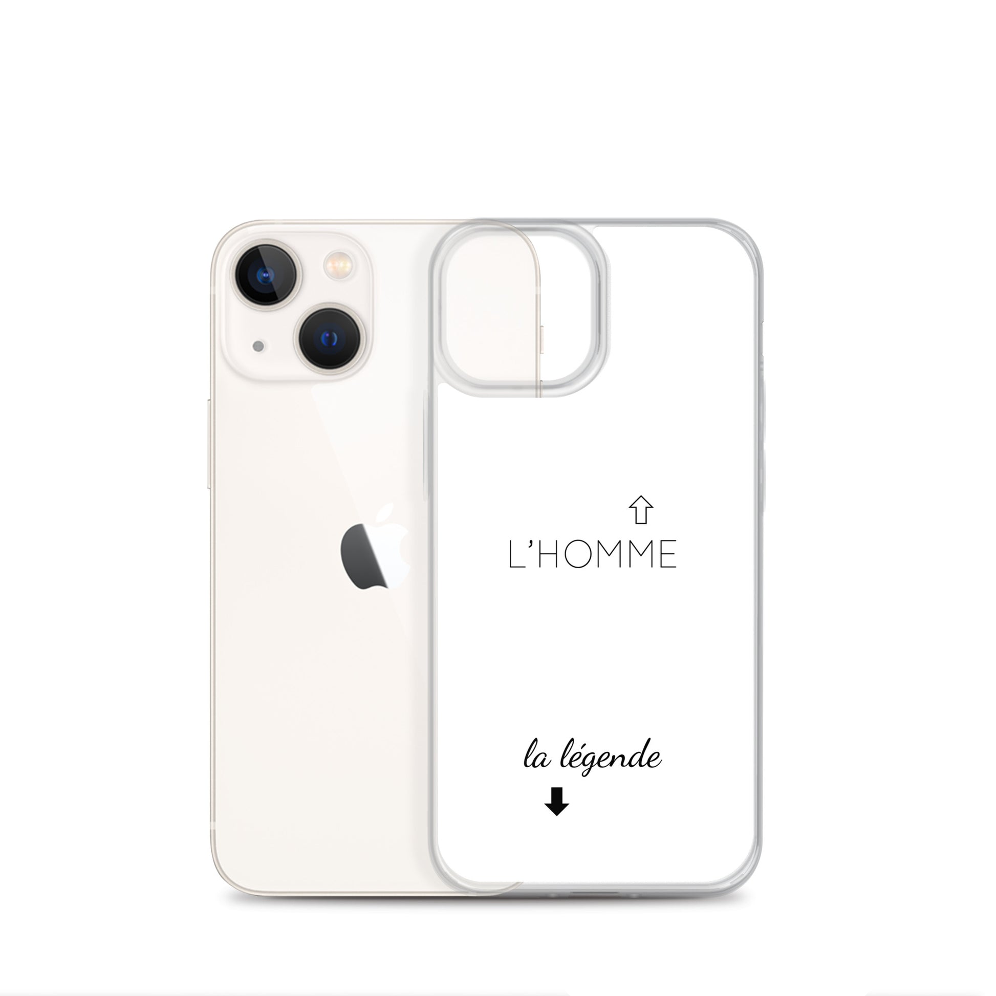 Coque iPhone L'homme et la légende - Sedurro