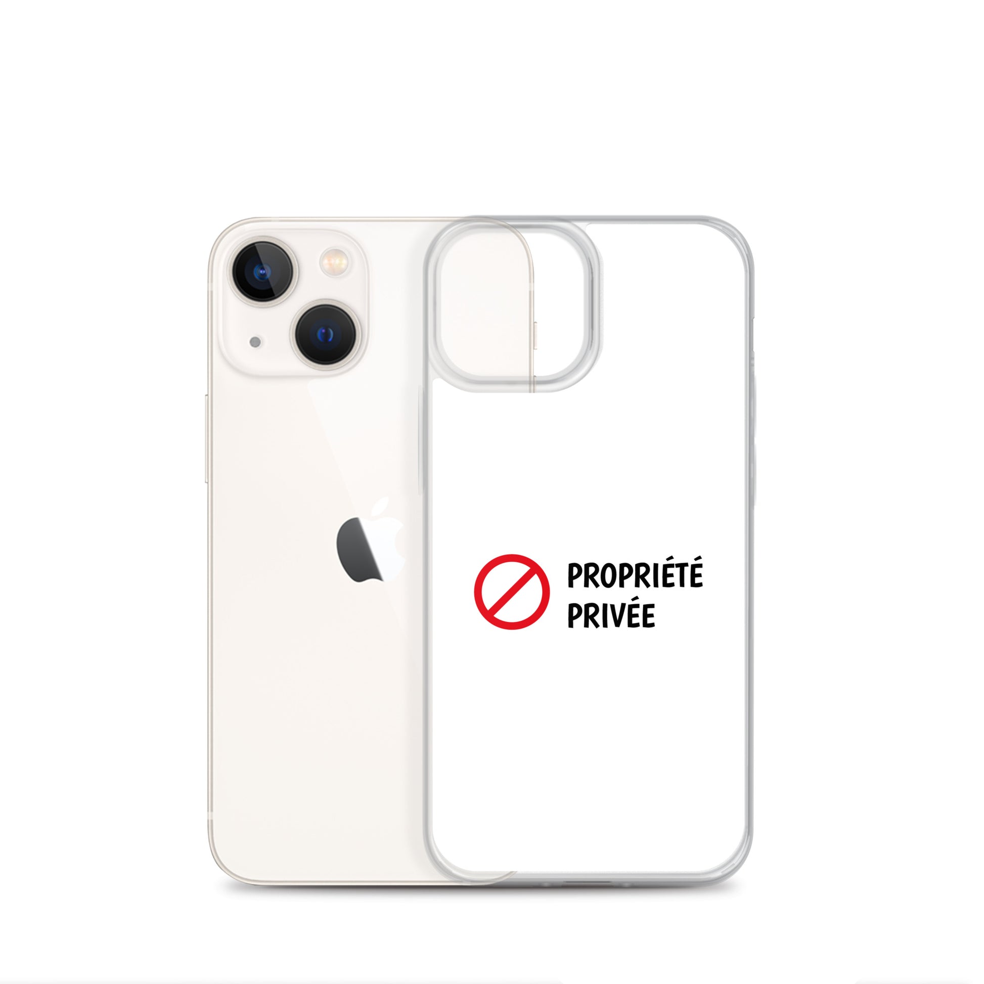 Coque iPhone Propriété privée - Sedurro