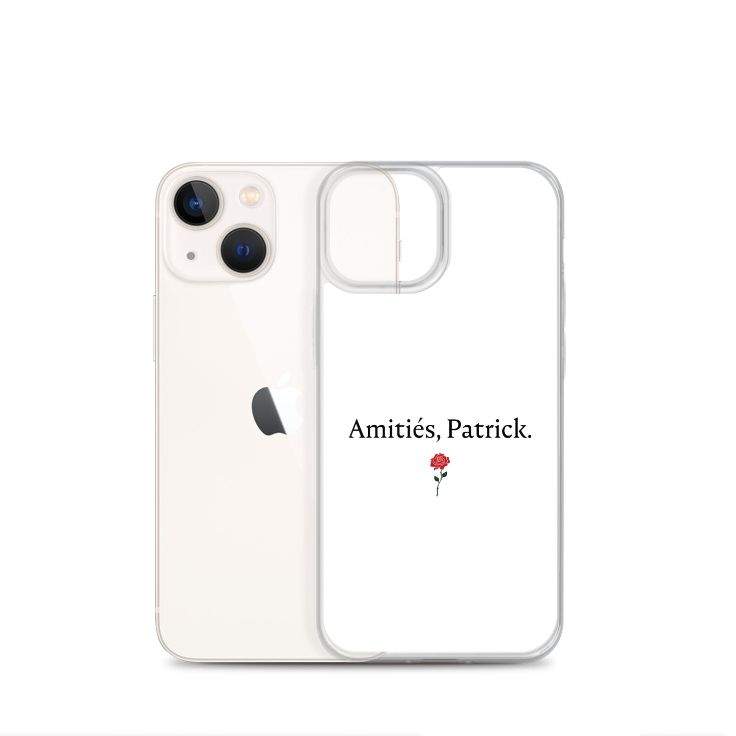 Coque iPhone Amitiés Patrick Sedurro