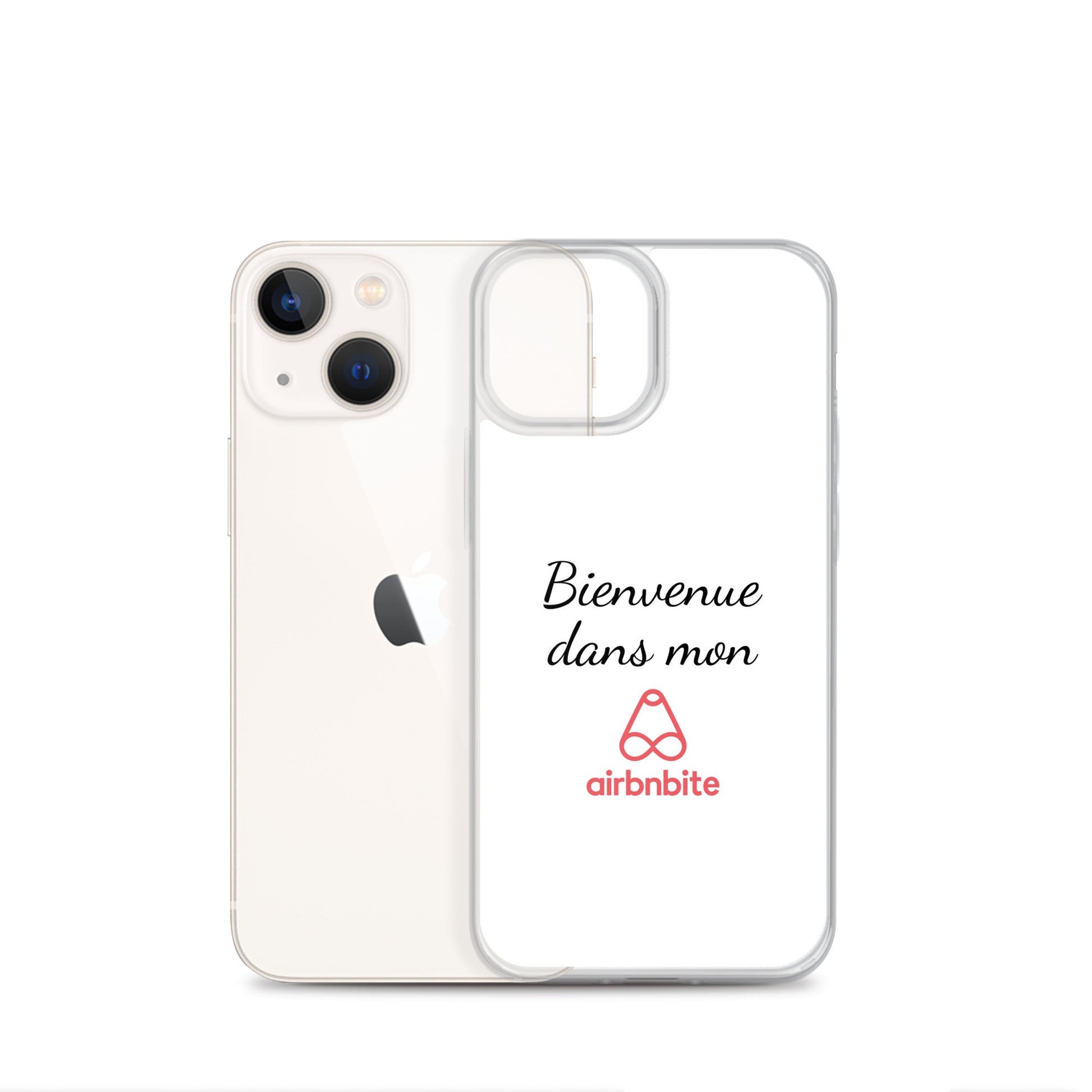 Coque iPhone Bienvenue dans mon airbnbite - Sedurro