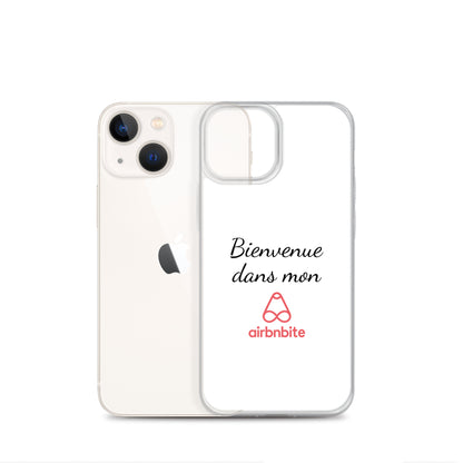 Coque iPhone Bienvenue dans mon airbnbite - Sedurro