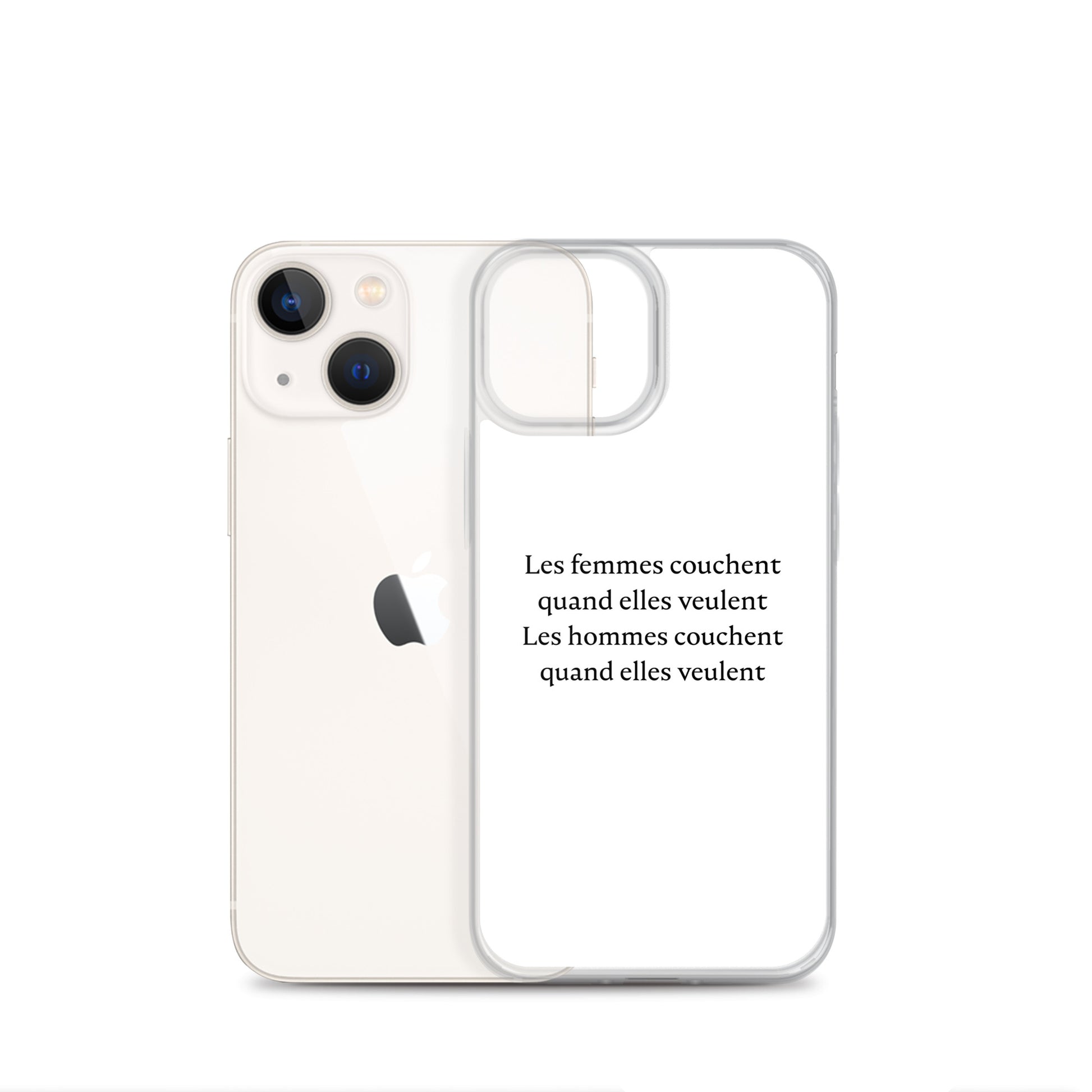 Coque iPhone Les femmes couchent quand elles veulent les hommes couchent quand elles veulent - Sedurro