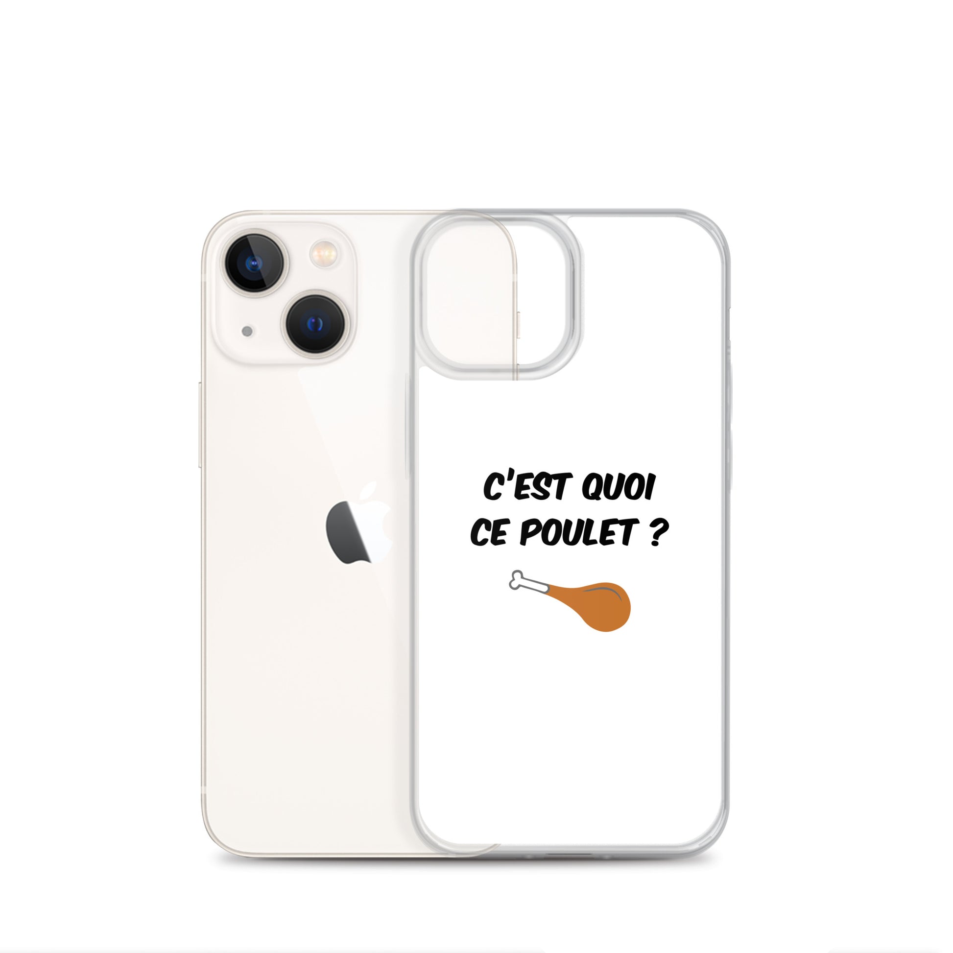 Coque iPhone C'est quoi ce poulet - Sedurro