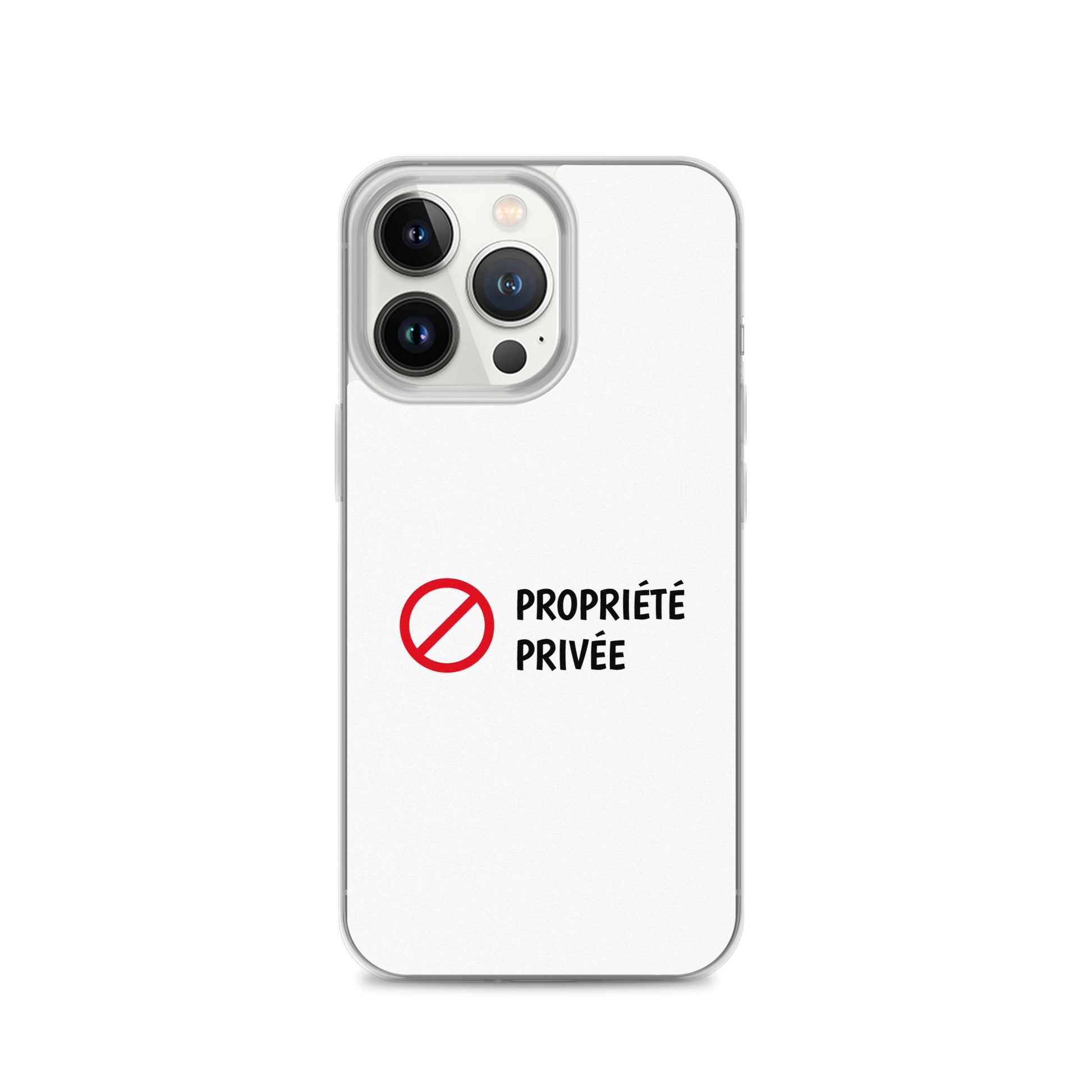 Coque iPhone Propriété privée - Sedurro