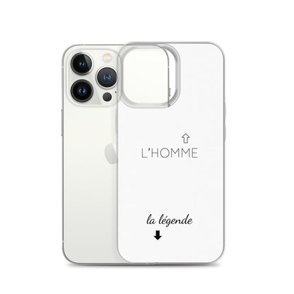 Coque iPhone L'homme et la légende - Sedurro