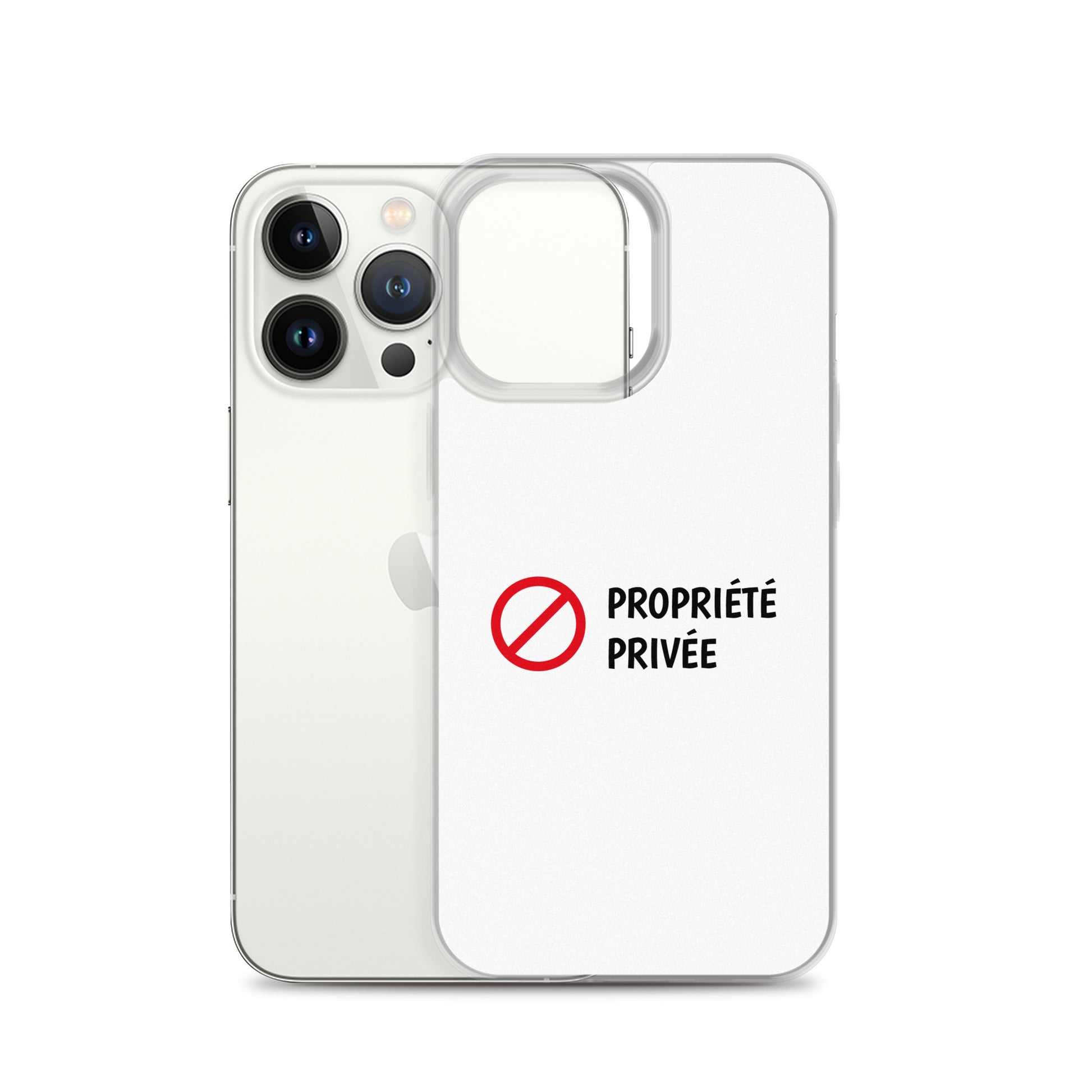 Coque iPhone Propriété privée - Sedurro