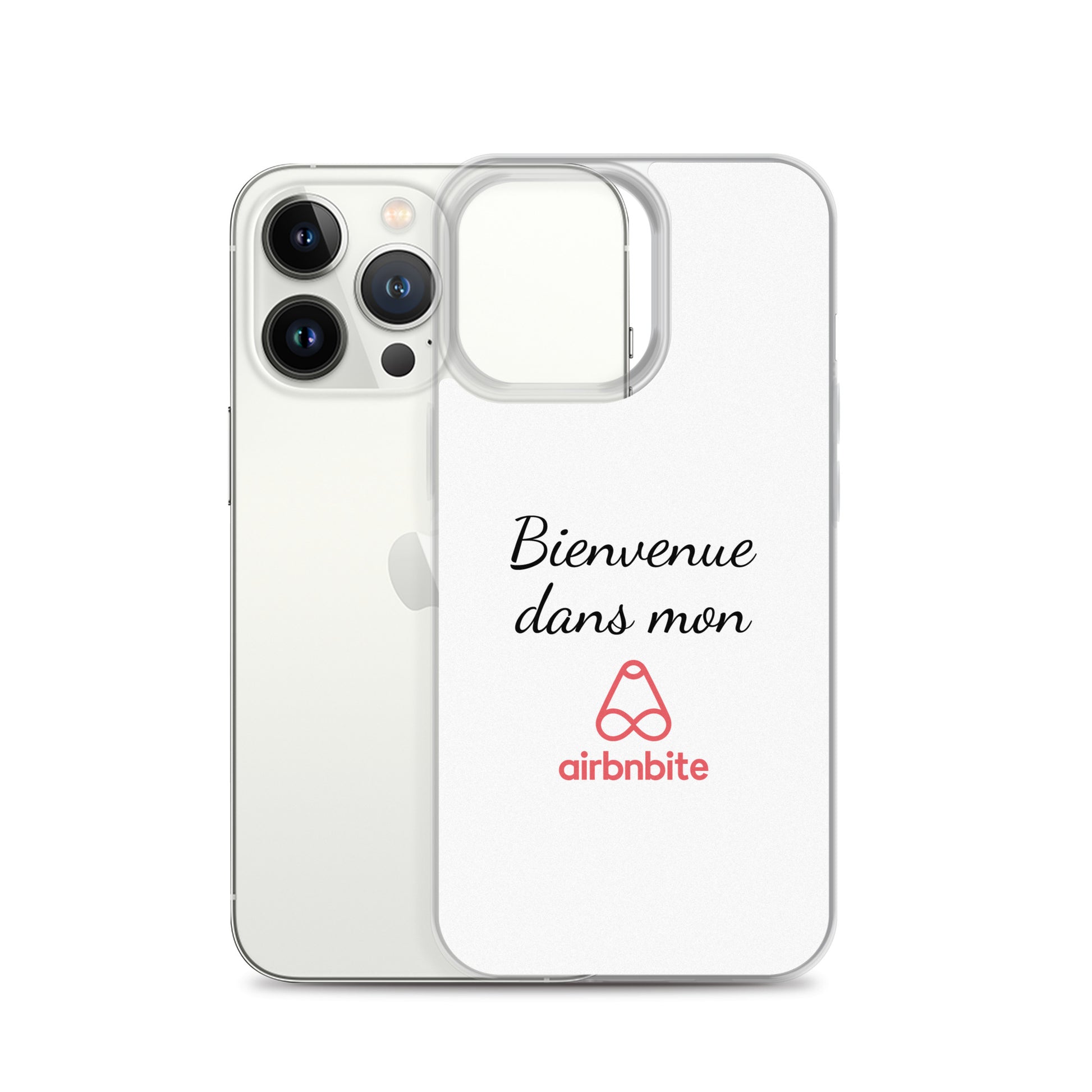 Coque iPhone Bienvenue dans mon airbnbite - Sedurro