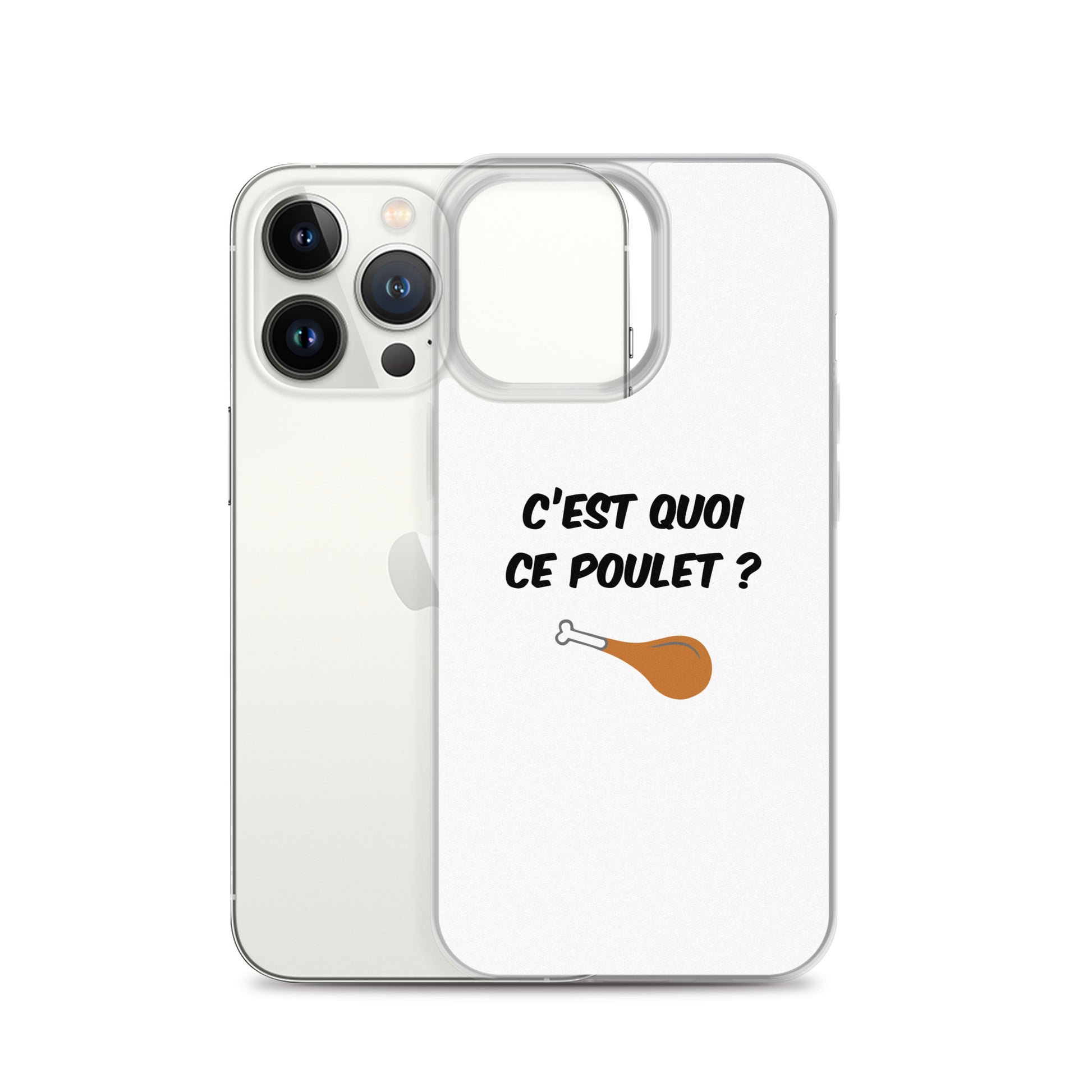 Coque iPhone C'est quoi ce poulet - Sedurro