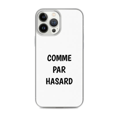 Coque iPhone Comme par hasard - Sedurro