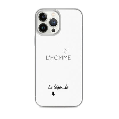 Coque iPhone L'homme et la légende - Sedurro