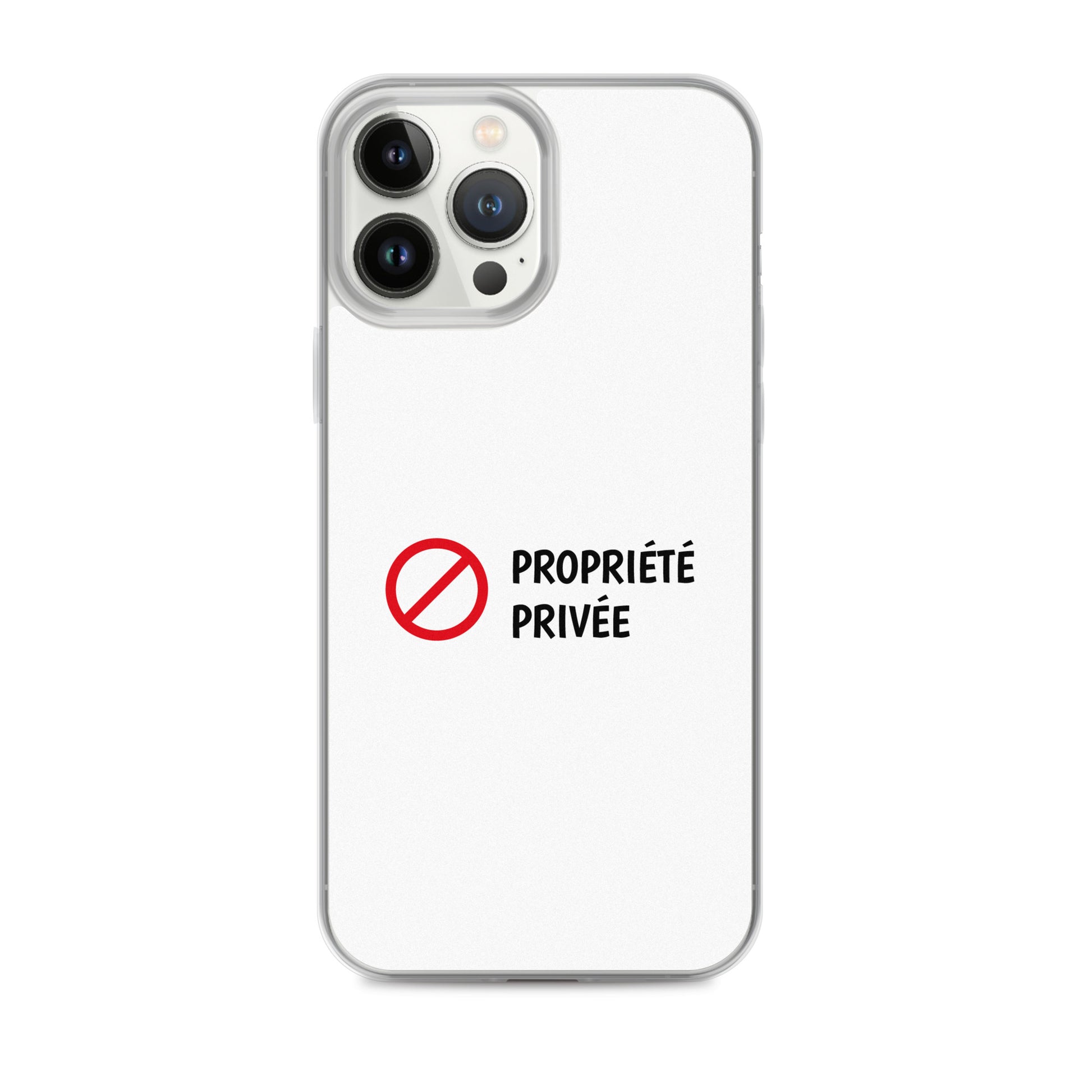 Coque iPhone Propriété privée - Sedurro