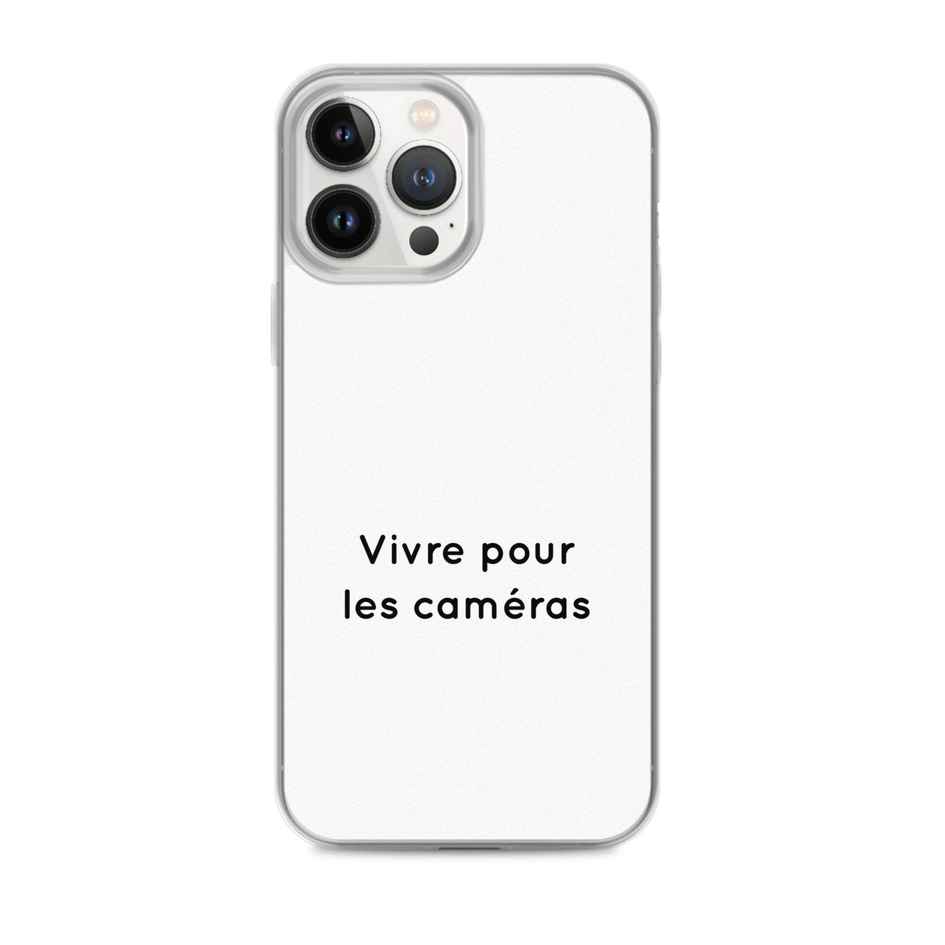 Coque iPhone Vivre pour les caméras - Sedurro