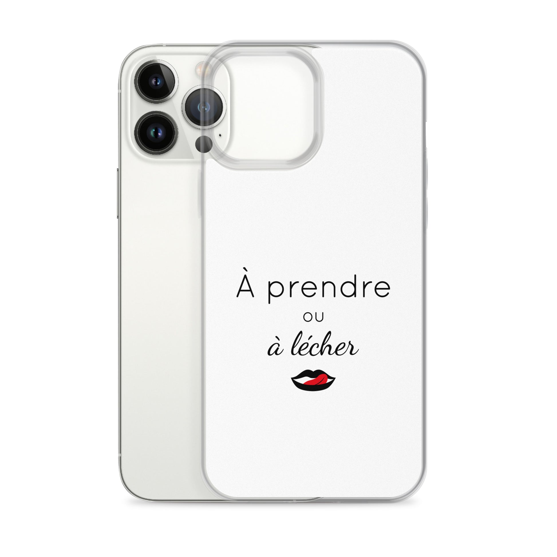 Coque iPhone À prendre ou à lécher - Sedurro