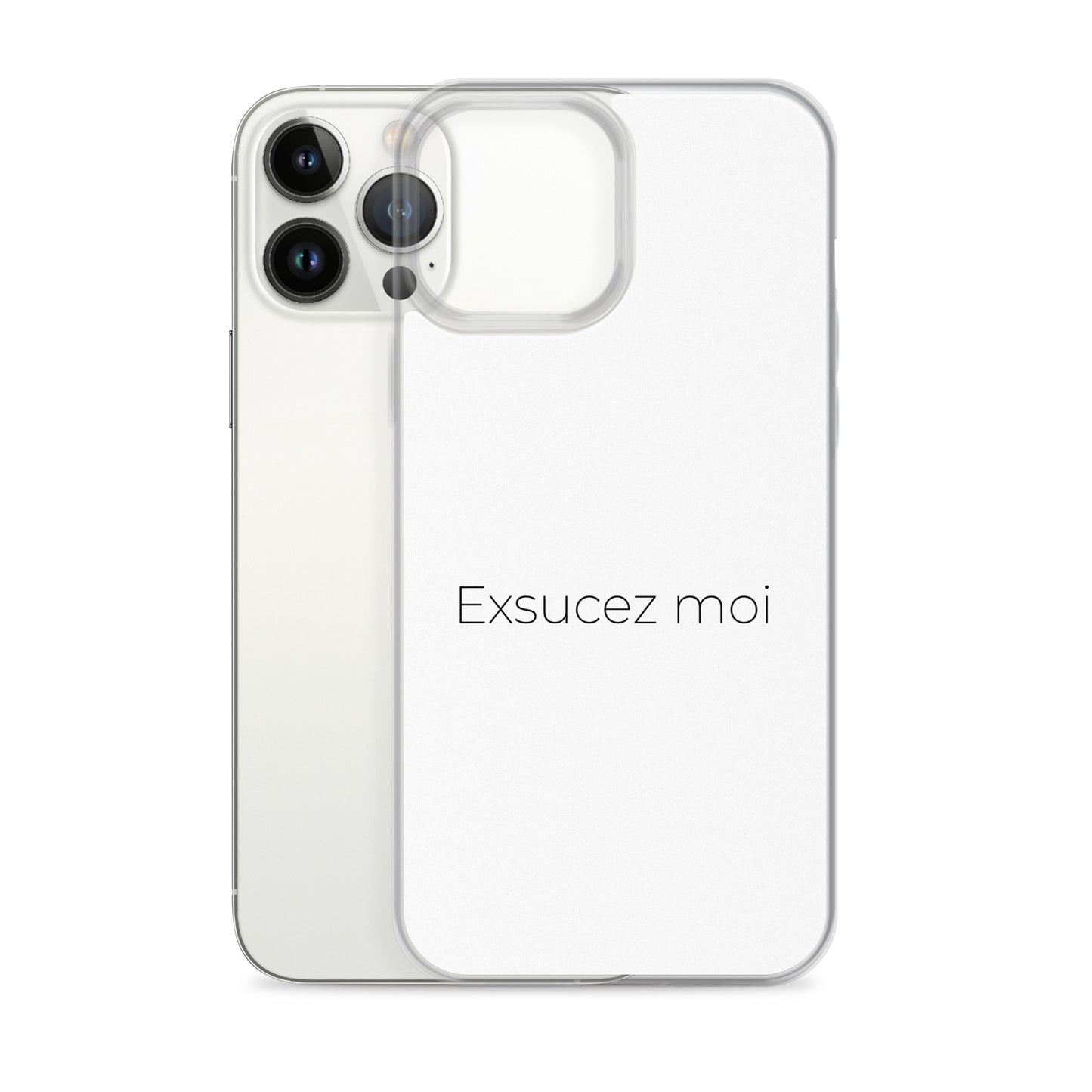 Coque iPhone Exsucez moi - Sedurro