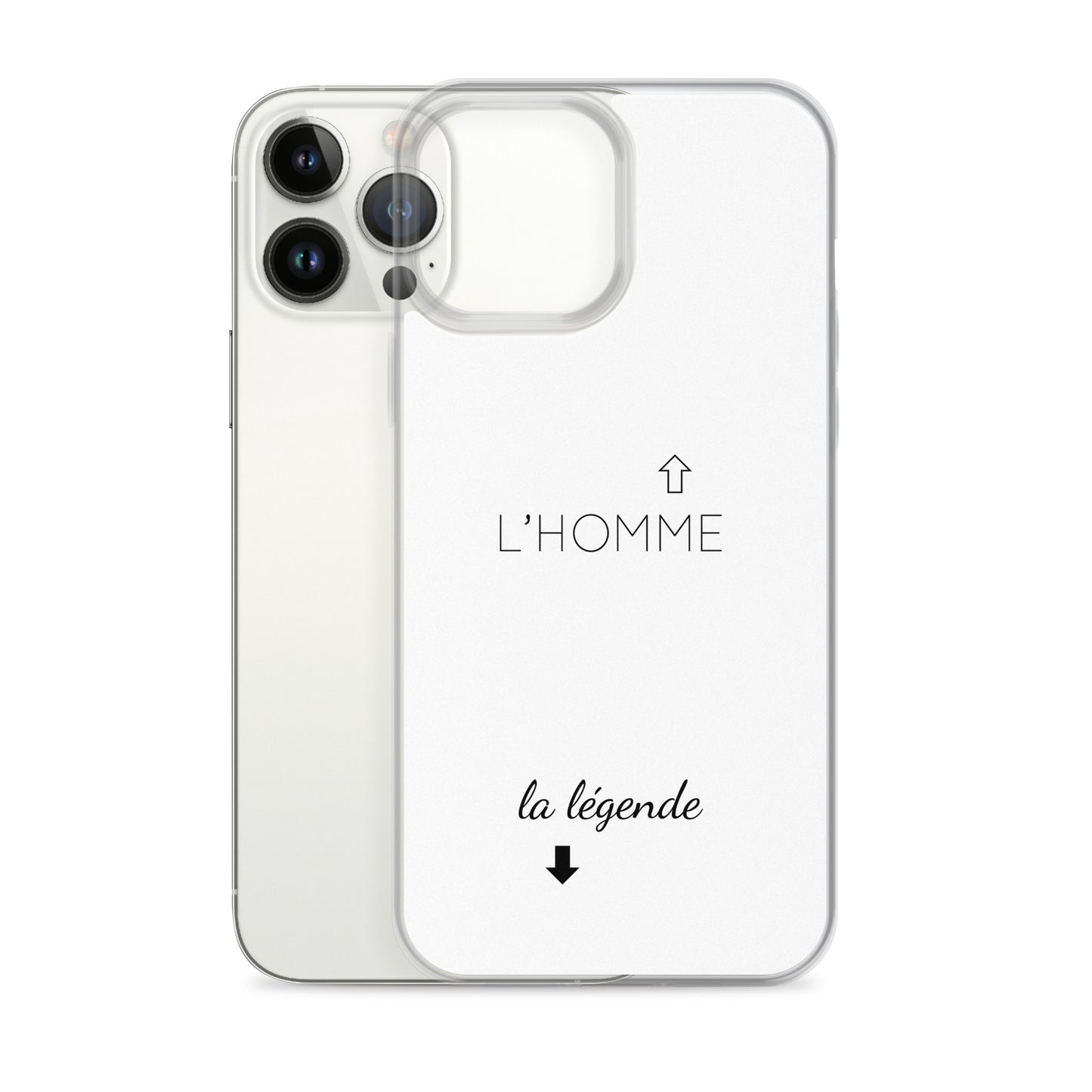 Coque iPhone L'homme et la légende - Sedurro