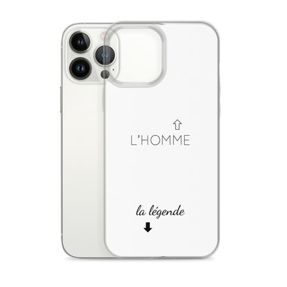 Coque iPhone L'homme et la légende - Sedurro