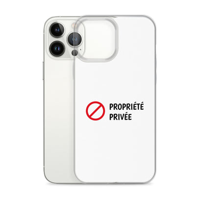 Coque iPhone Propriété privée - Sedurro