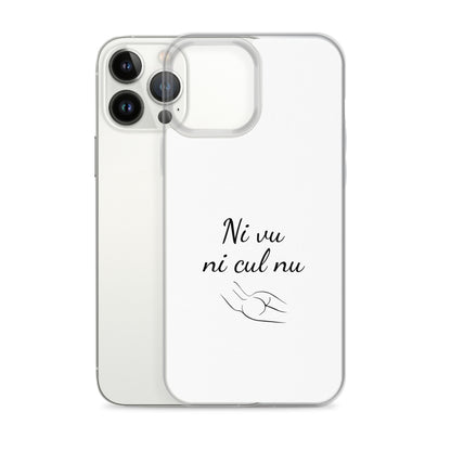 Coque iPhone Ni vu ni cul nu - Sedurro