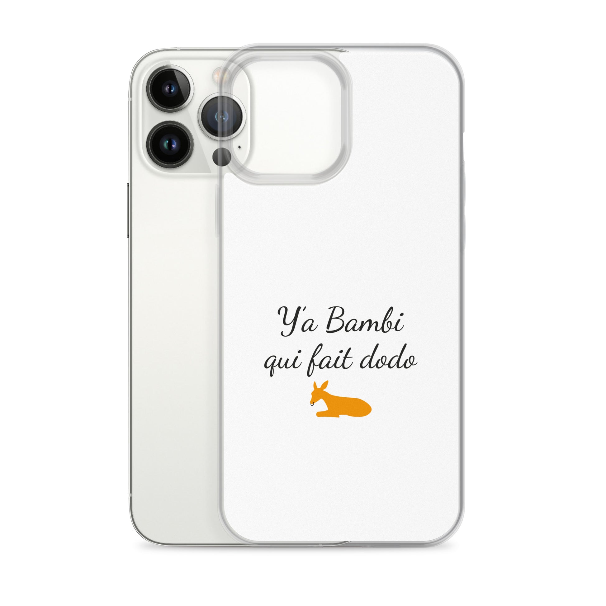 Coque iPhone Y'a bambi qui fait dodo - Sedurro