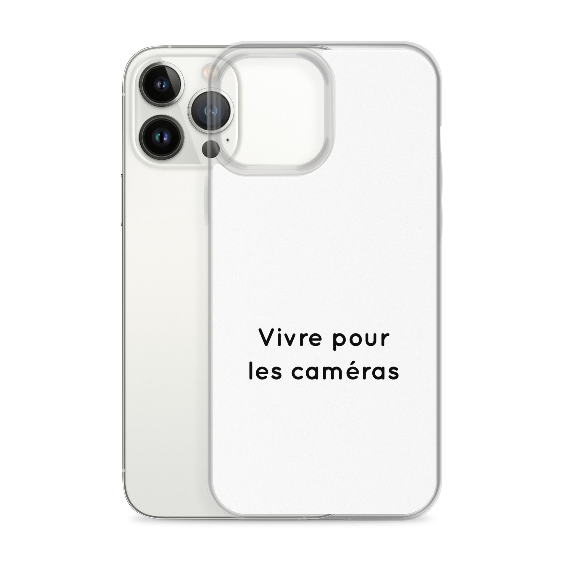 Coque iPhone Vivre pour les caméras - Sedurro