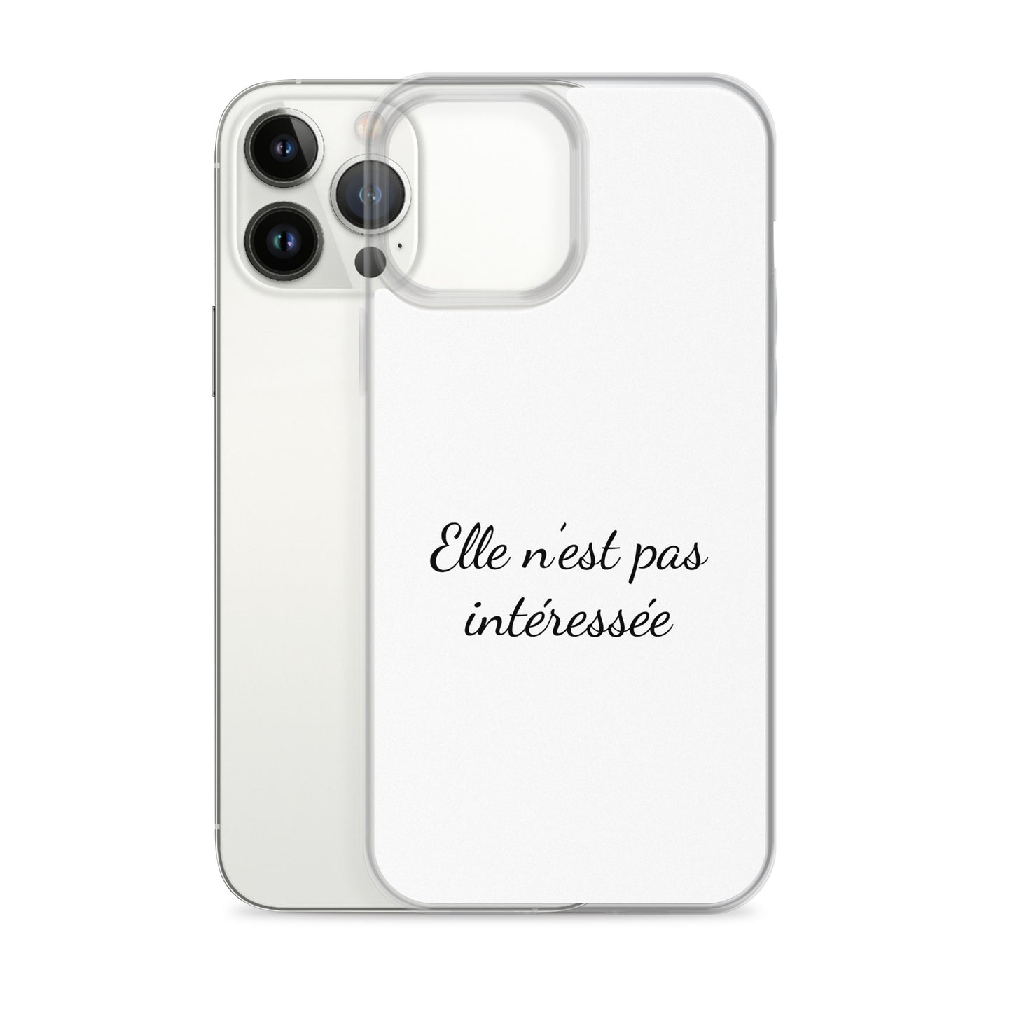 Coque iPhone Elle n'est pas intéressée Sedurro