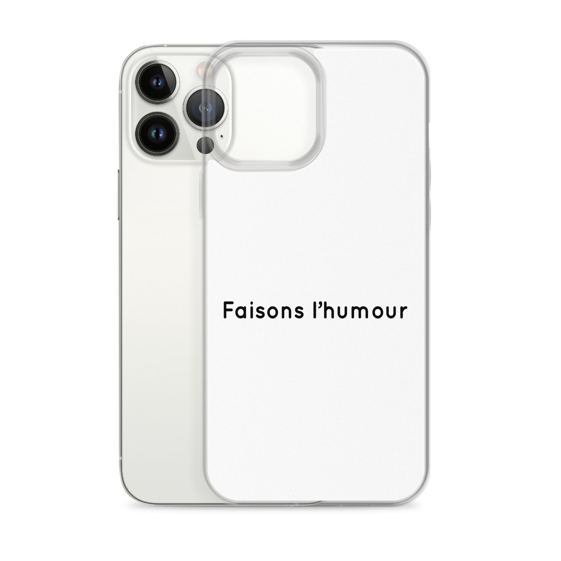 Coque iPhone Faisons l'humour Sedurro