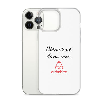 Coque iPhone Bienvenue dans mon airbnbite - Sedurro