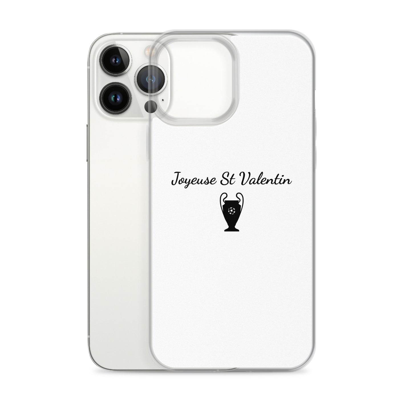 Coque iPhone Joyeuse Saint Valentin Ligue des Champions - Sedurro