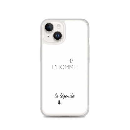 Coque iPhone L'homme et la légende - Sedurro