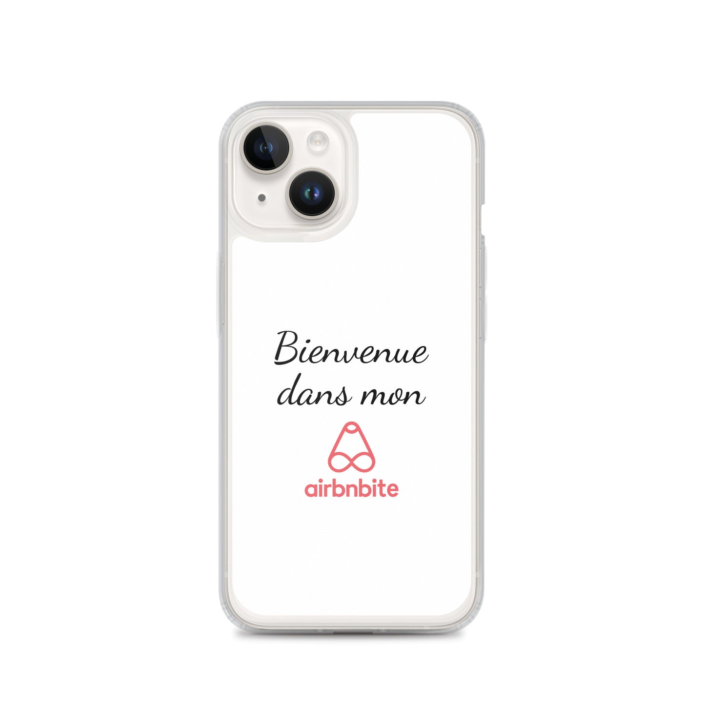 Coque iPhone Bienvenue dans mon airbnbite - Sedurro