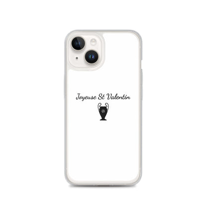 Coque iPhone Joyeuse Saint Valentin Ligue des Champions - Sedurro