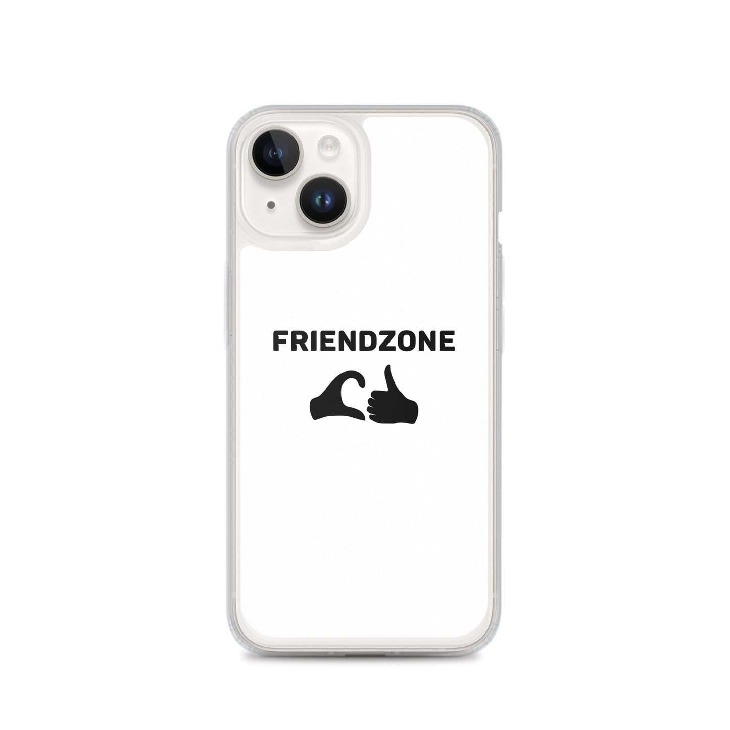 Coque iPhone Friendzone cœur pouce - Sedurro