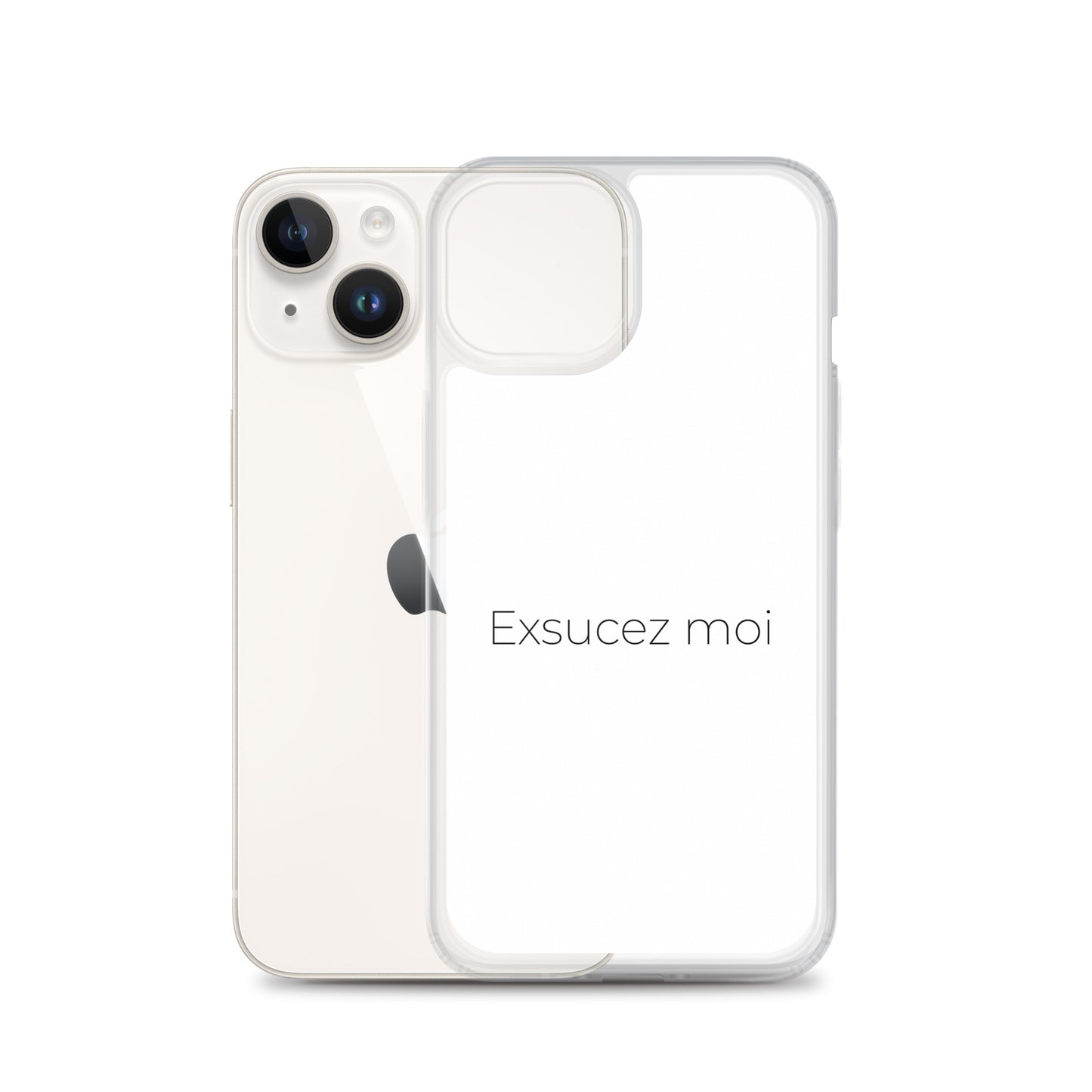 Coque iPhone Exsucez moi - Sedurro