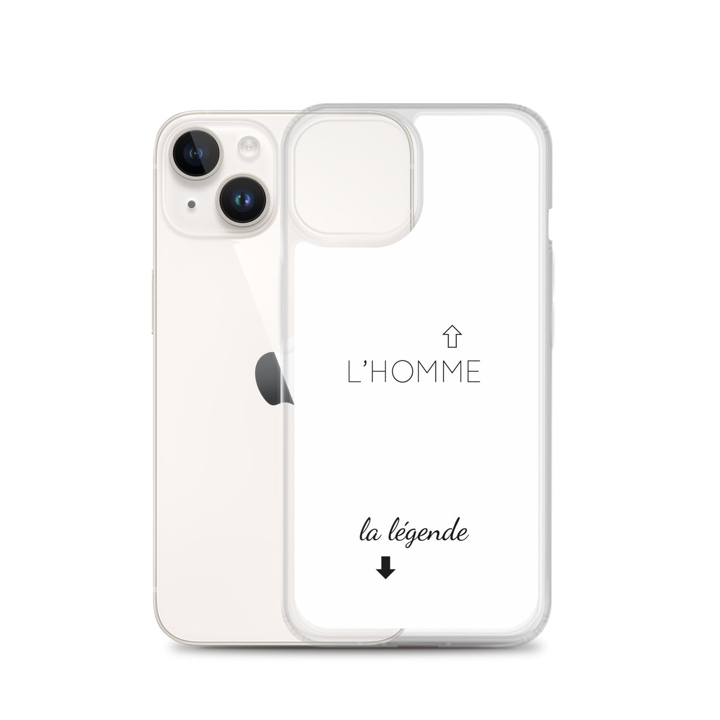 Coque iPhone L'homme et la légende - Sedurro