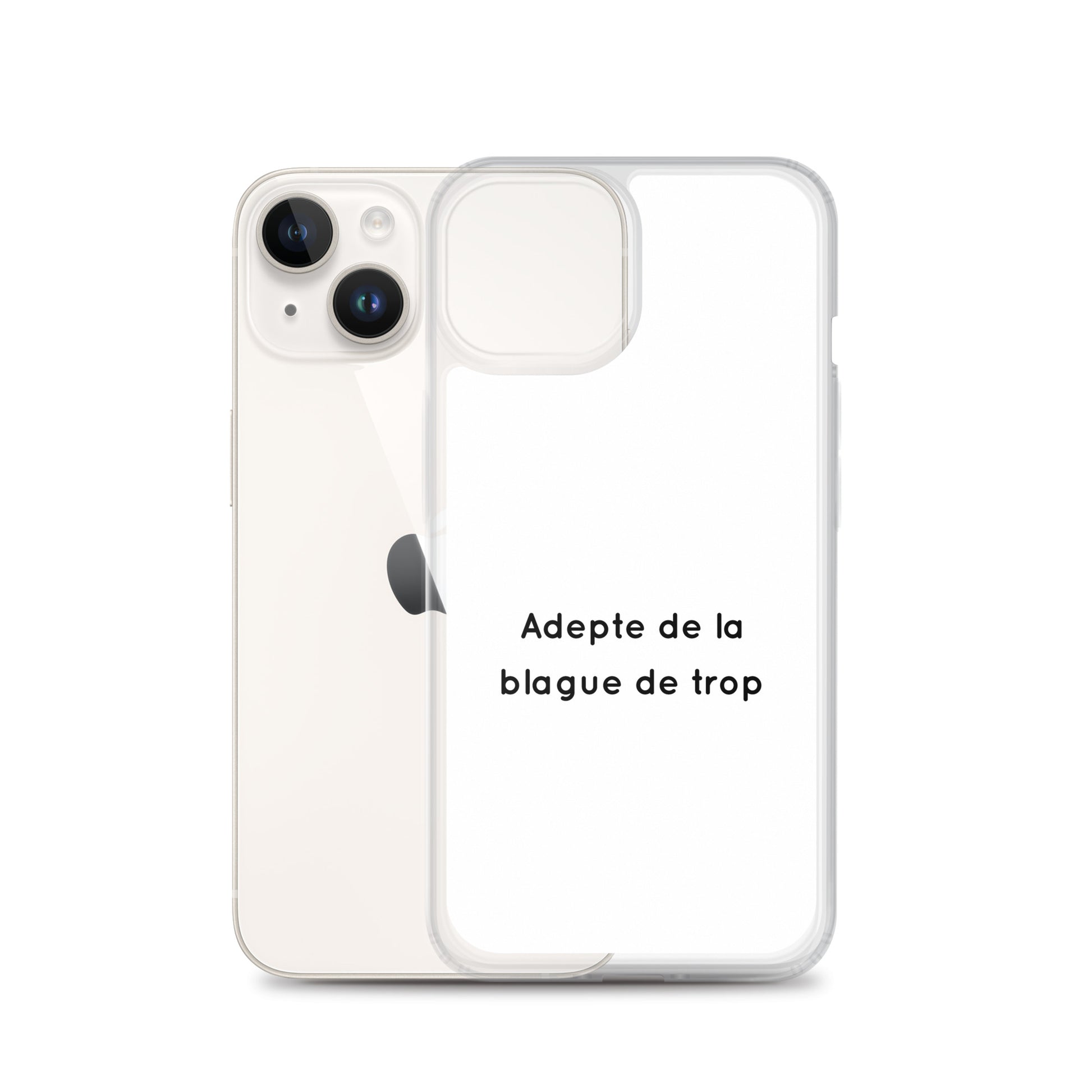 Coque iPhone Adepte de la blague de trop - Sedurro