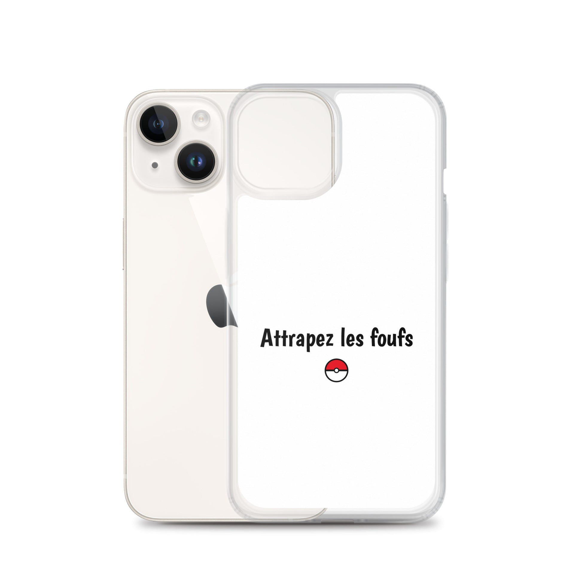 Coque iPhone Attrapez les foufs - Sedurro