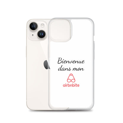 Coque iPhone Bienvenue dans mon airbnbite - Sedurro