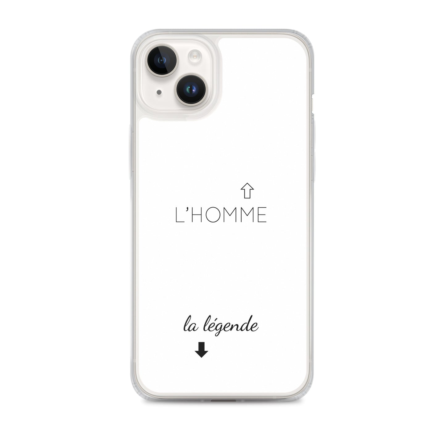 Coque iPhone L'homme et la légende - Sedurro