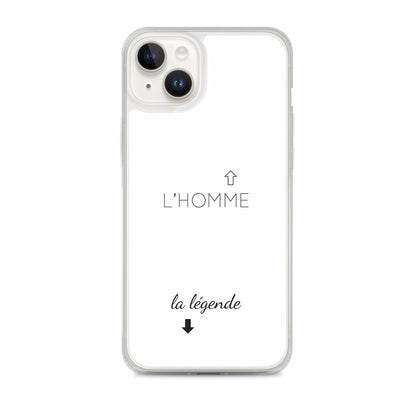 Coque iPhone L'homme et la légende - Sedurro