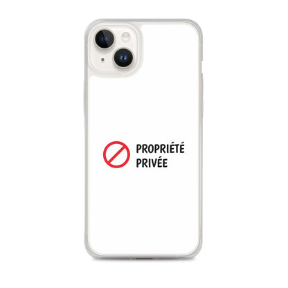 Coque iPhone Propriété privée - Sedurro