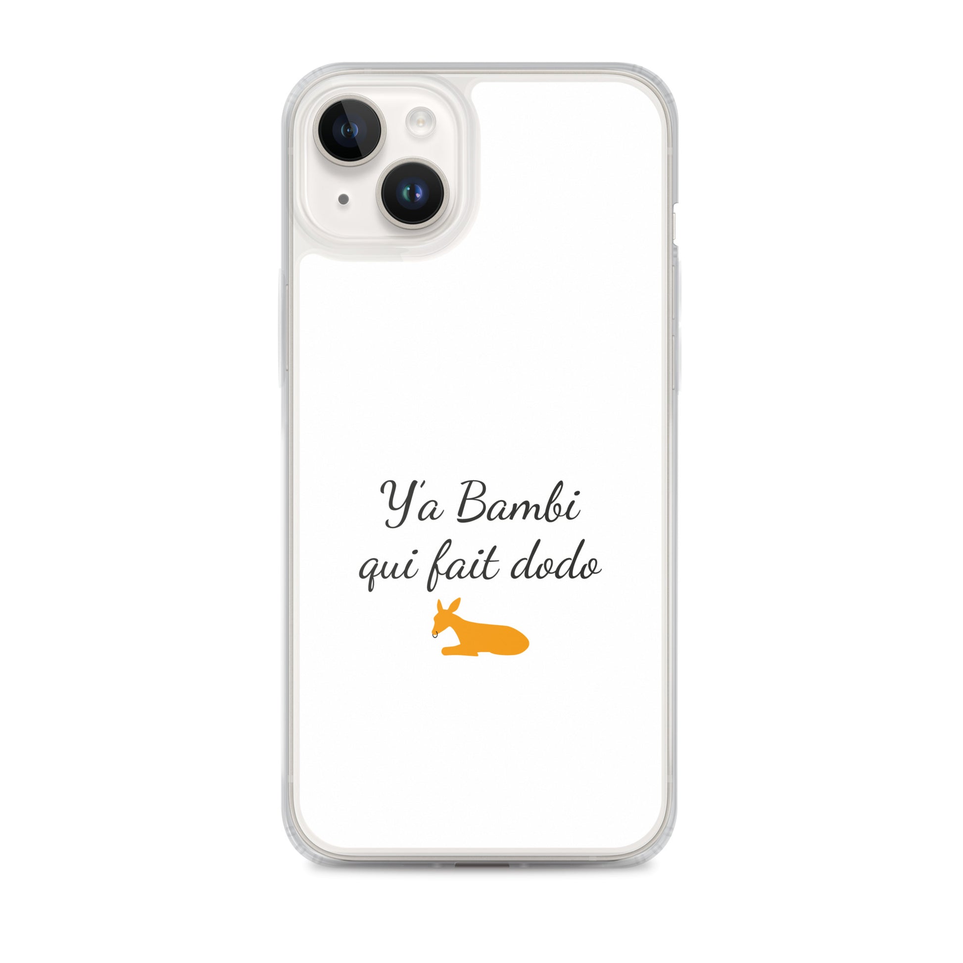 Coque iPhone Y'a bambi qui fait dodo - Sedurro