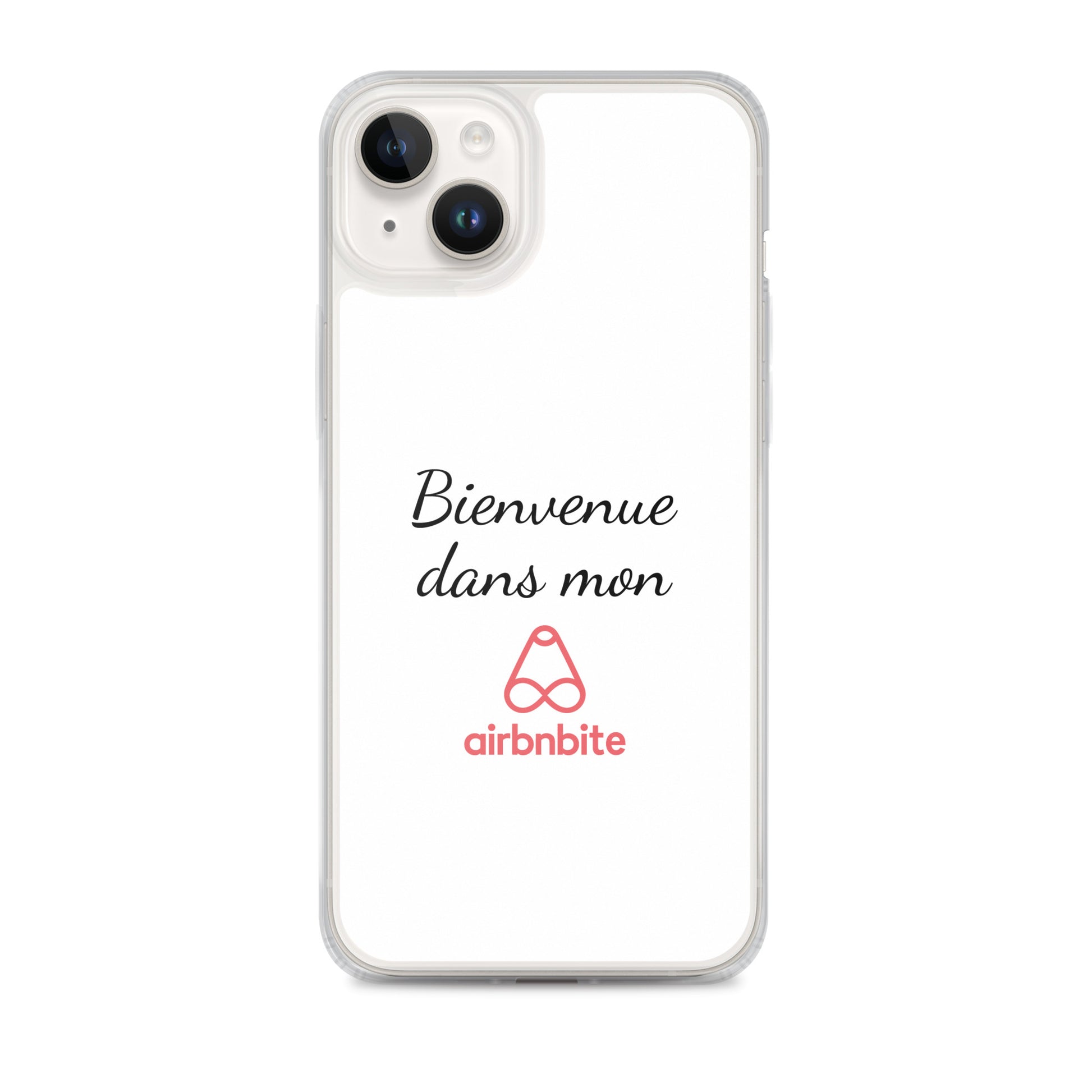 Coque iPhone Bienvenue dans mon airbnbite - Sedurro