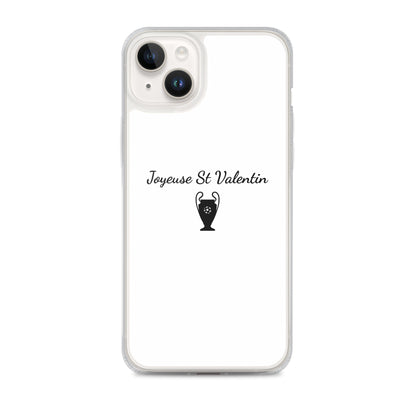 Coque iPhone Joyeuse Saint Valentin Ligue des Champions - Sedurro