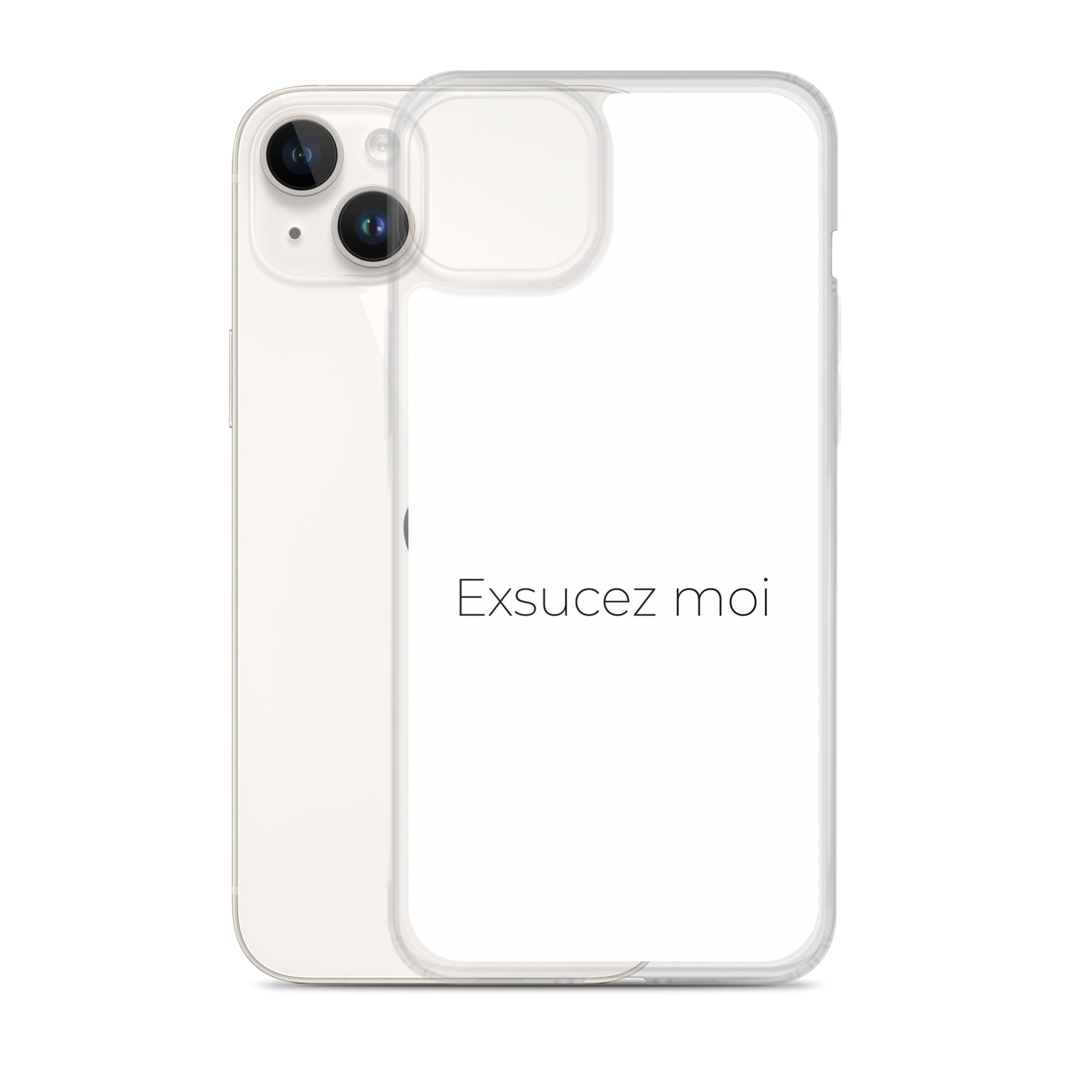 Coque iPhone Exsucez moi - Sedurro