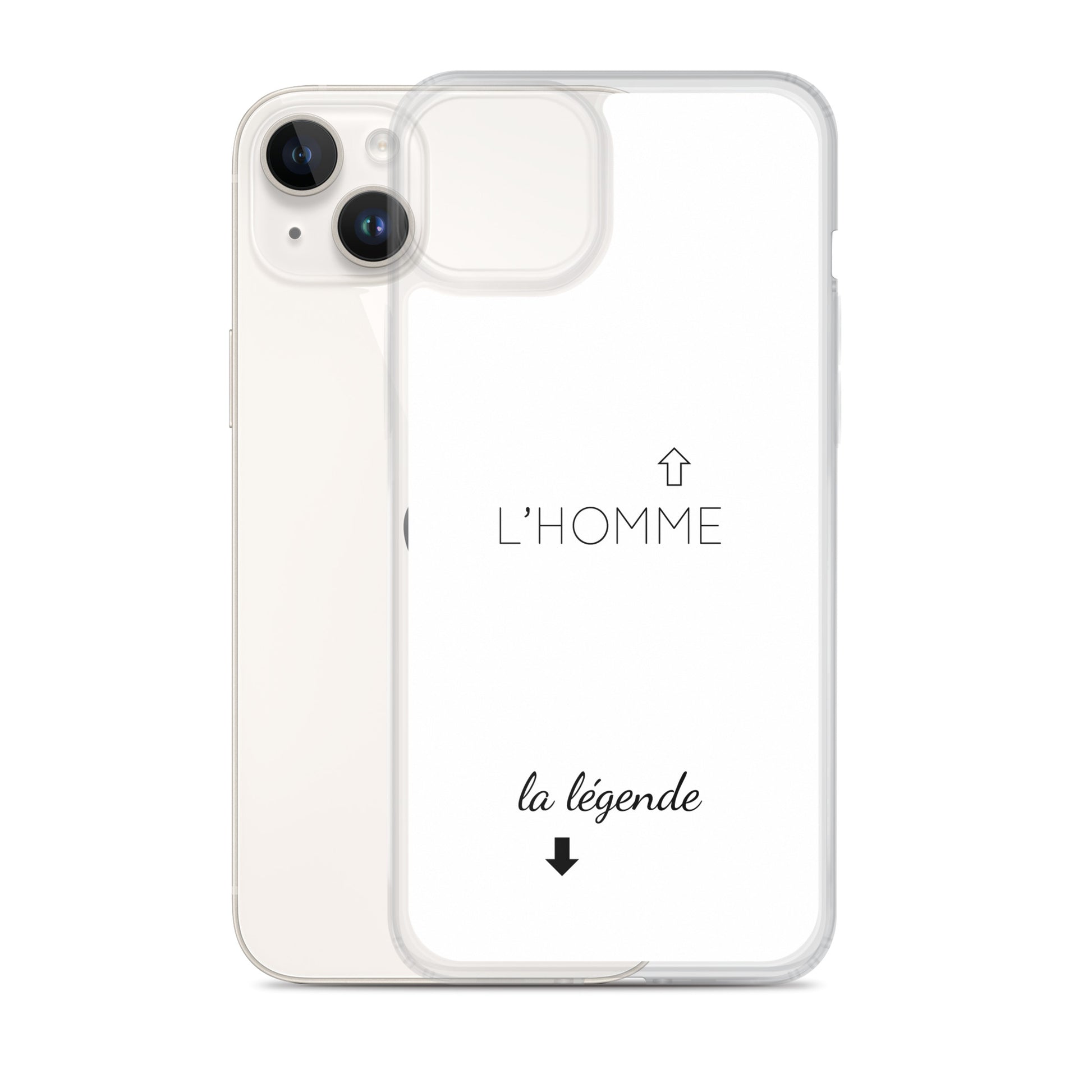 Coque iPhone L'homme et la légende - Sedurro