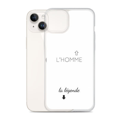 Coque iPhone L'homme et la légende - Sedurro