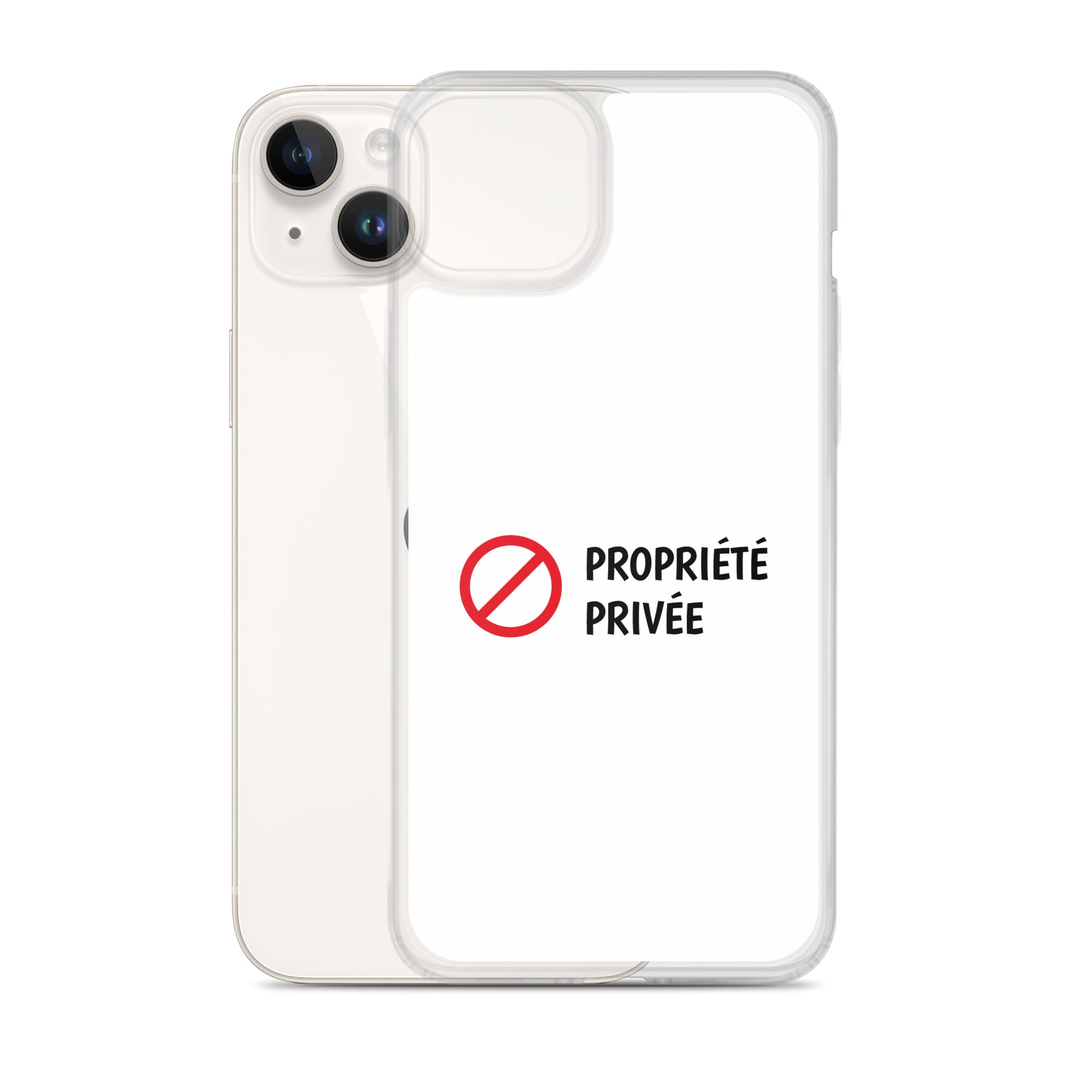 Coque iPhone Propriété privée - Sedurro