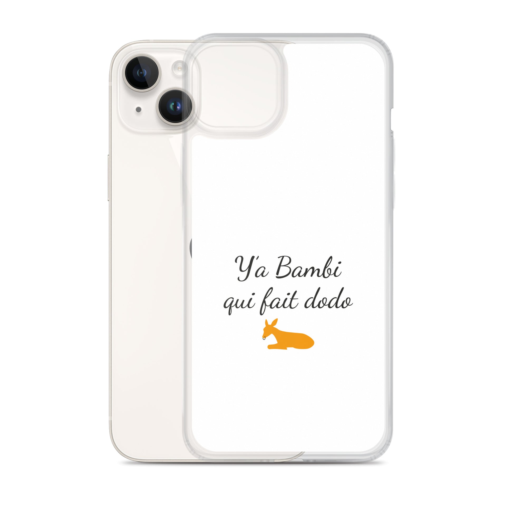 Coque iPhone Y'a bambi qui fait dodo - Sedurro